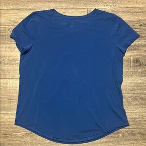 Lululemon Love Crewneck Women's 16 Royal Blue T-Shirt